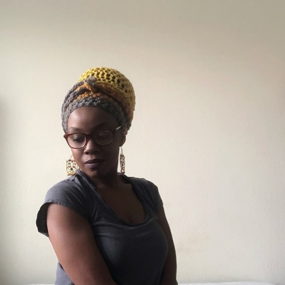 Crochet Lightweight Bandana Headwrap main image 5